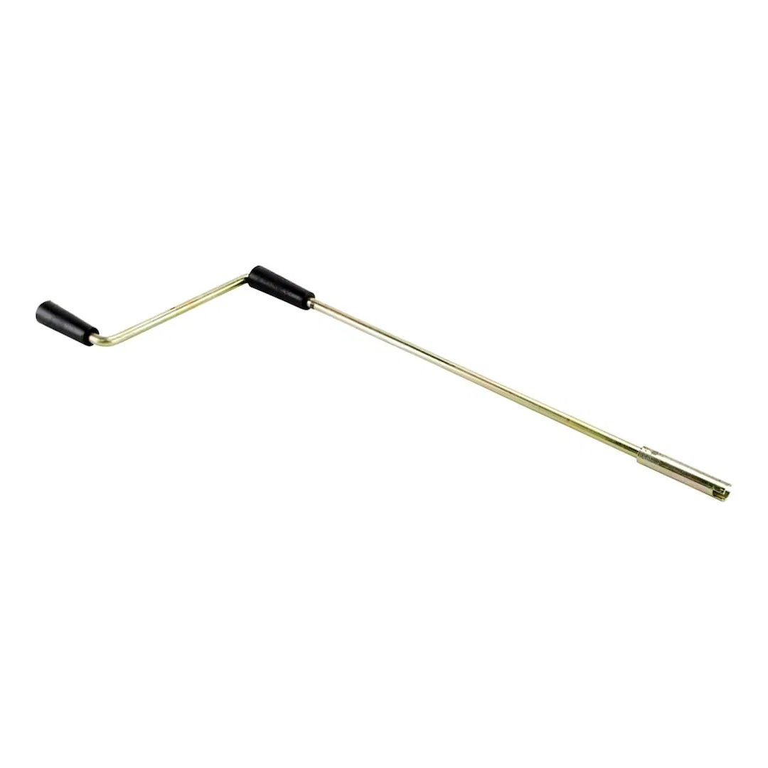 119226 – LIPPERT COMP Trailer Stabilizer Jack Stand Crank, For Use With Lippert Electric Stabilizer Jack Black